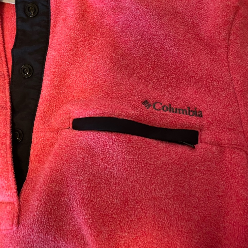 Columbia pink fleece